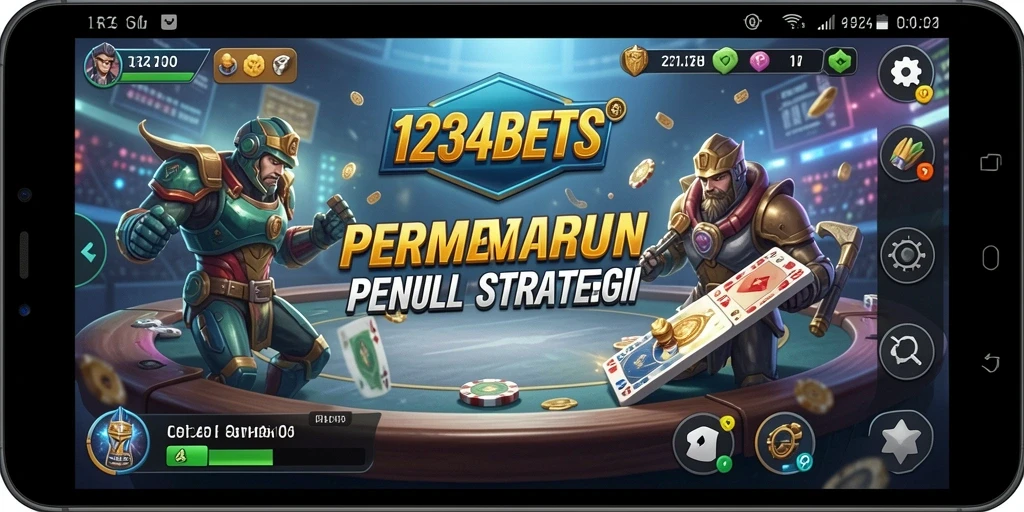 Tampilan gameplay 1234BETS yang mendebarkan dan interaktif.