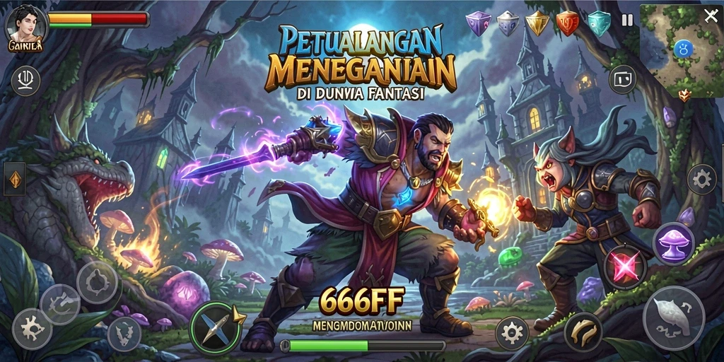 Gameplay seru di dunia petualangan penuh tantangan 666FF.