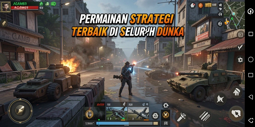 Tampilan gameplay menakjubkan dari AGAM69 yang penuh strategi.