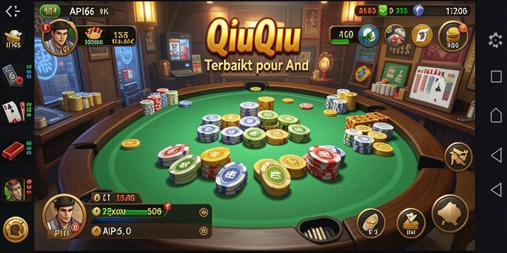 Tampilan gameplay menarik dari API66 saat bermain QiuQiu.