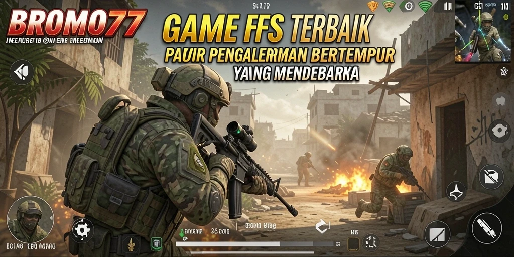 Tampilan gameplay BROMO77 yang mendebarkan dan grafis menawan.