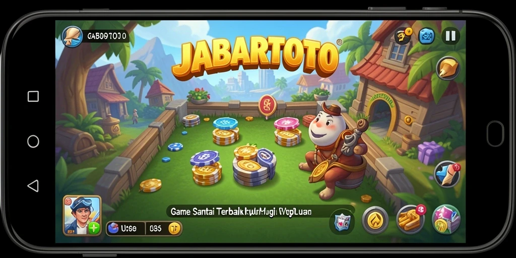 Screenshot utama JABARTOTO menampilkan serunya gameplay santai.