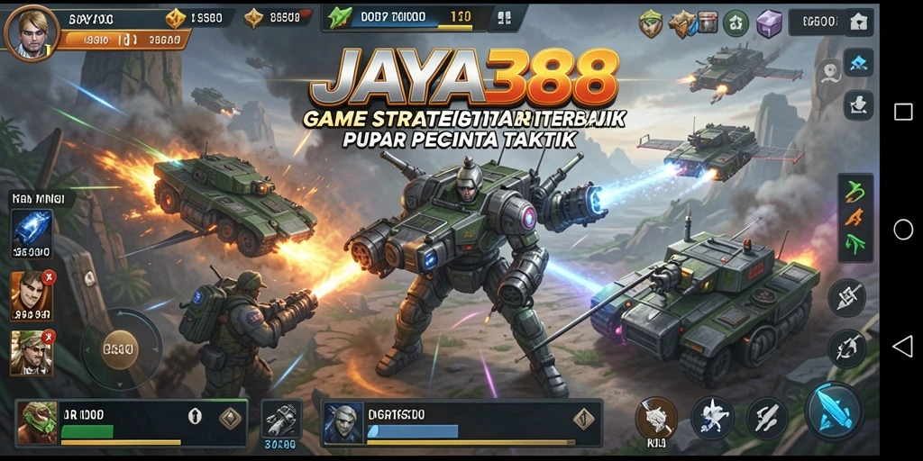 Tampilan gameplay JAYA388 yang penuh aksi dan strategi.