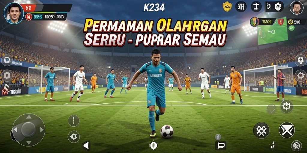 Tampilan gameplay K234 yang dinamis dan penuh aksi.
