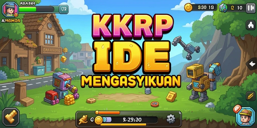Tampilan gameplay KKRP dengan grafik yang menarik dan interaktif.