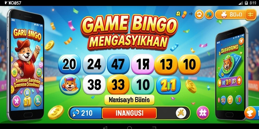 Gameplay seru dari KO857 dengan fitur Bingo yang menarik.