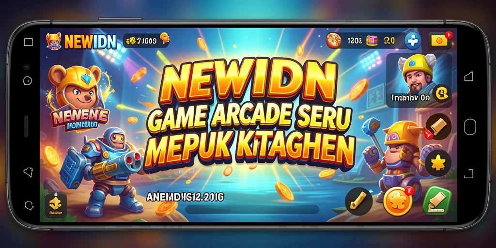 Screenshot gameplay utama NEWIDN yang menampilkan aksi seru.