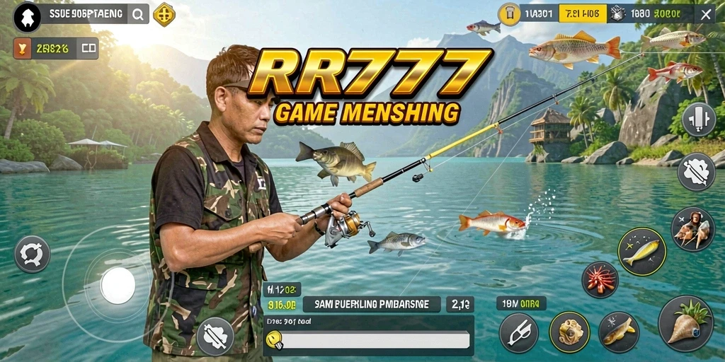 Tangkapan ikan yang spektakuler dalam gameplay RR777.