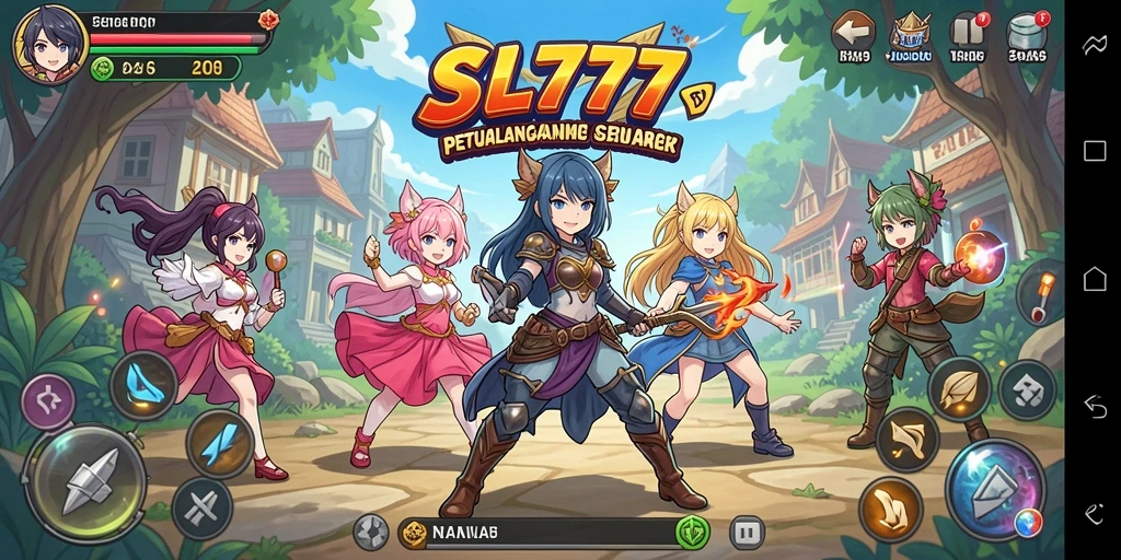 Tampilan gameplay SL777 yang menakjubkan dan menarik.